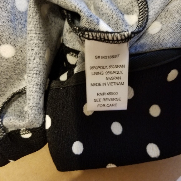 Last 1π· Black & White Polka Dot Blazer - Picture 6 of 7